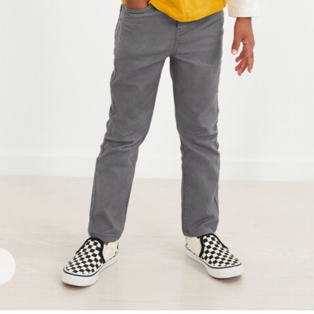 Lot of 2 Hanna Andersson stretch Kickstarter long pants size 12 (150) Slim fit.
